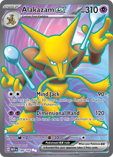 Alakazam ex - 151 188