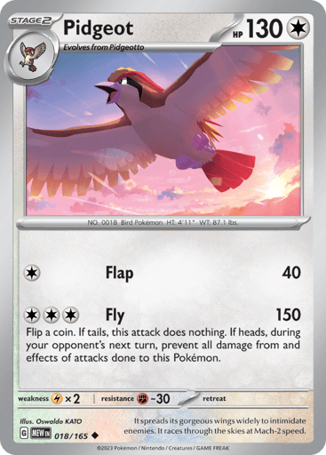 Pidgeot - 151 18