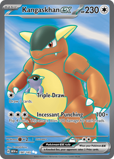 Kangaskhan ex - 151 190