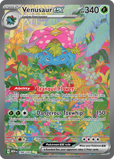 Venusaur ex - 151 198