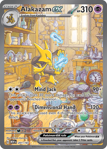 Alakazam ex - 151 201