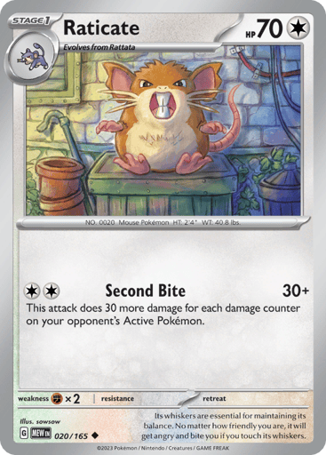 Raticate - 151 20