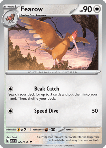 Fearow - 151 22