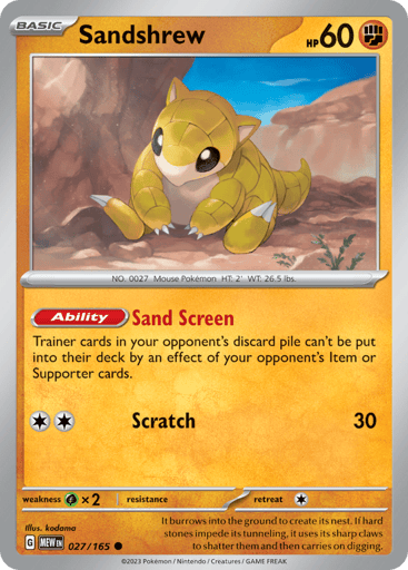Sandshrew - 151 27