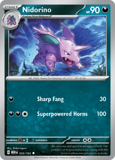 Nidorino - 151 33