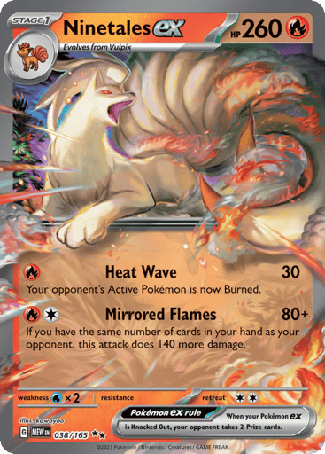 Ninetales ex - 151 38