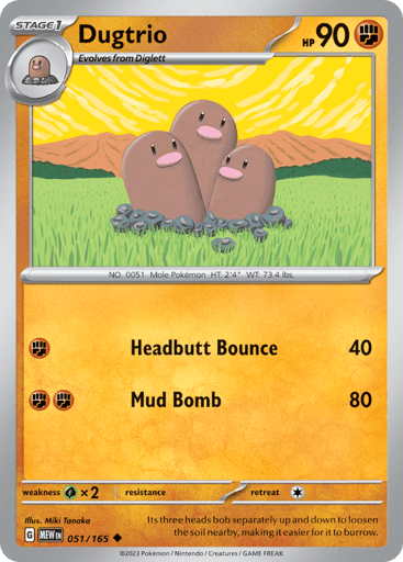 Dugtrio - 151 51