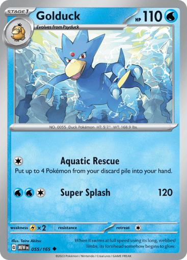 Golduck - 151 55