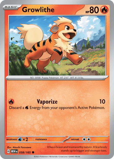 Growlithe - 151 58