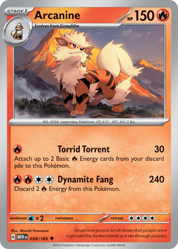 Arcanine - 151 59