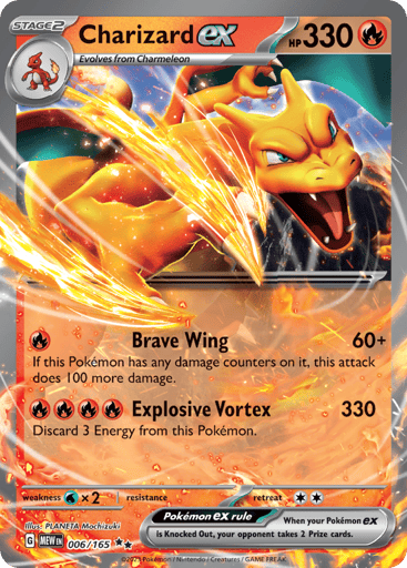 Charizard ex - 151 6