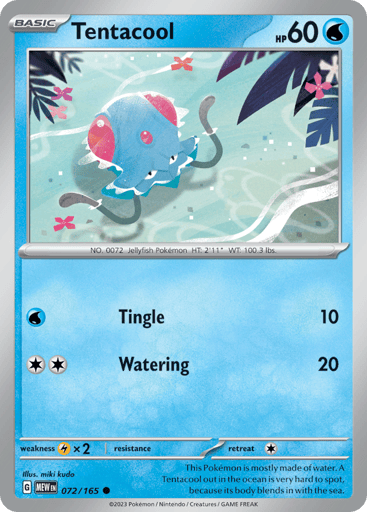 Tentacool - 151 72
