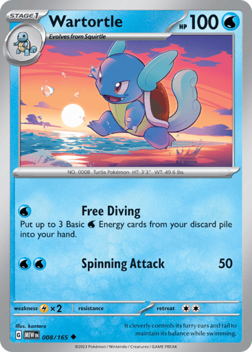Wartortle - 151 8