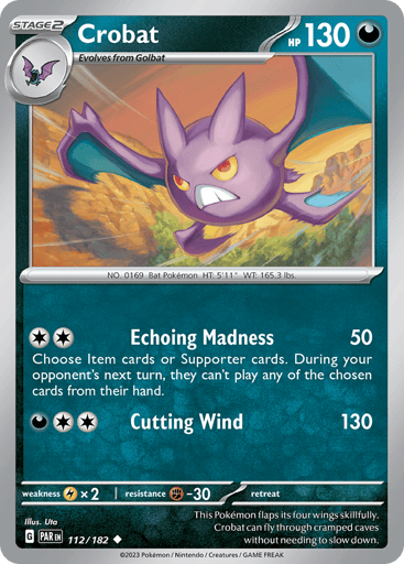 Crobat - Paradox Rift 112