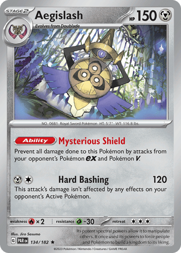 Aegislash - Paradox Rift 134