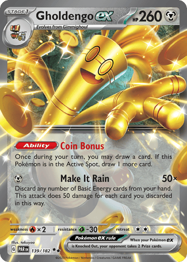 Gholdengo ex - Paradox Rift 139