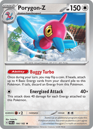 Porygon-Z - Paradox Rift 144