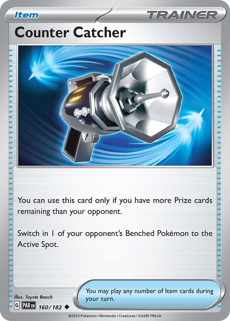 Counter Catcher – Paradox Rift 160/182 Pokémon card
