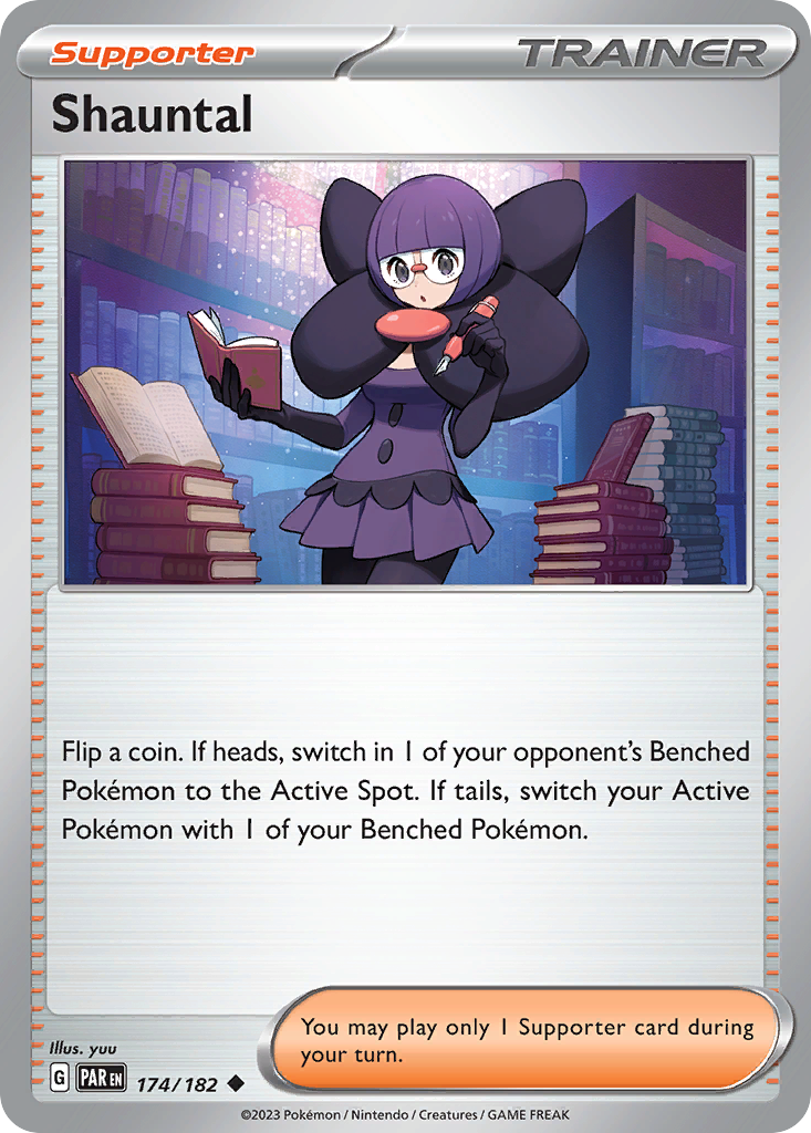 Shauntal – Paradox Rift 174/182 Pokémon card