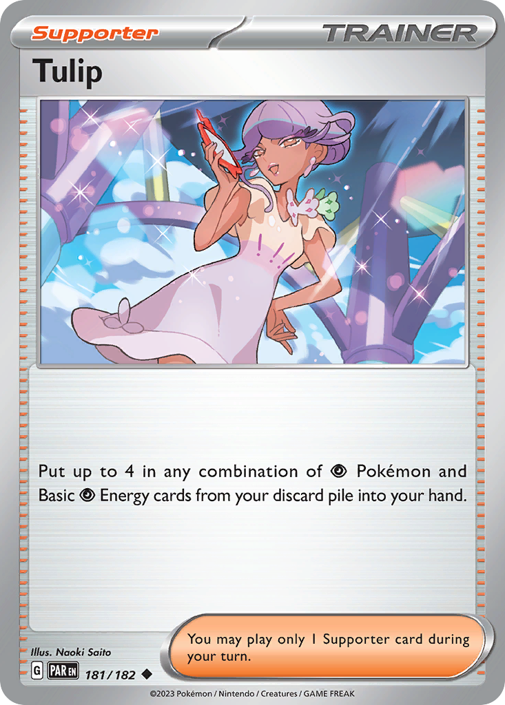 Tulip – Paradox Rift 181/182 Pokémon card