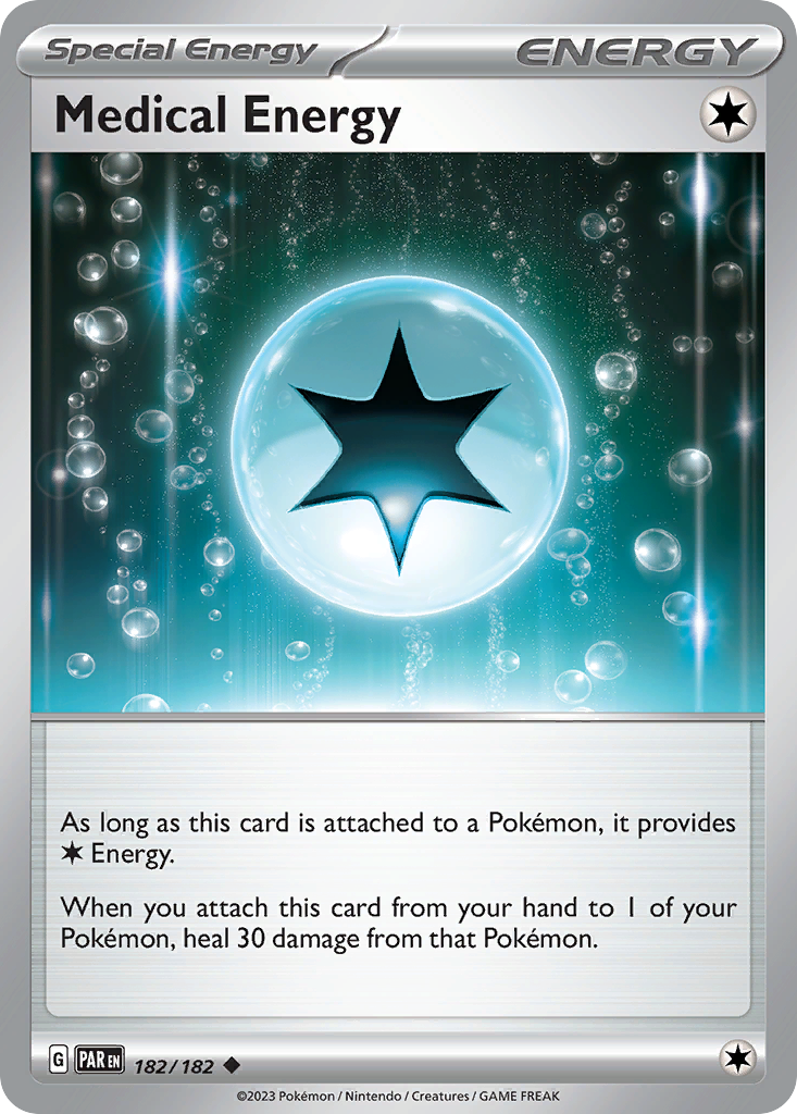 Medical Energy – Paradox Rift 182/182 Pokémon card