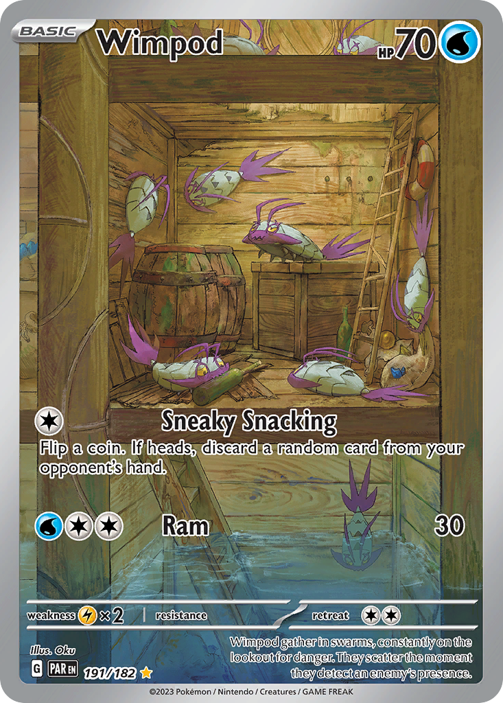 Wimpod – Paradox Rift 191/182 Pokémon card