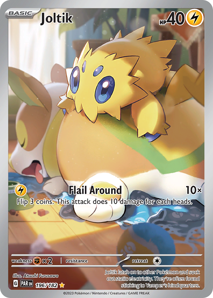 Joltik – Paradox Rift 196/182 Pokémon card