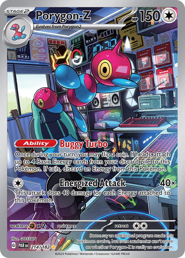Porygon-Z – Paradox Rift 214/182 Pokémon card