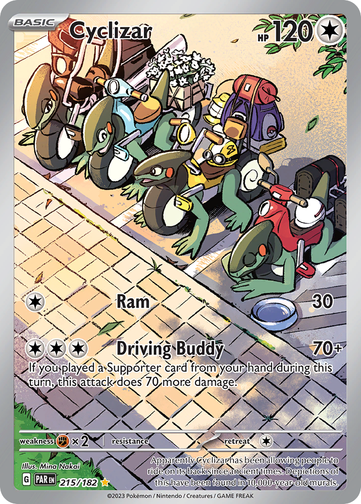 Cyclizar – Paradox Rift 215/182 Pokémon card