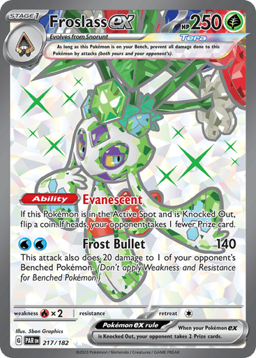 Froslass ex - Paradox Rift 217