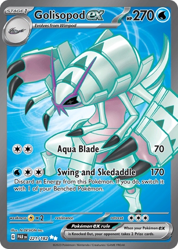 Golisopod ex - Paradox Rift 221