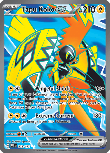 Tapu Koko ex - Paradox Rift 222