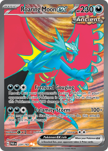 Roaring Moon ex - Paradox Rift 229