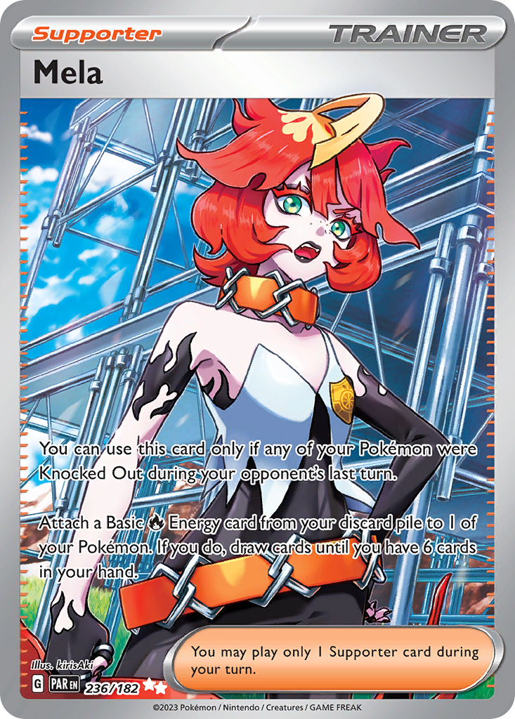 Mela – Paradox Rift 236/182 Pokémon card