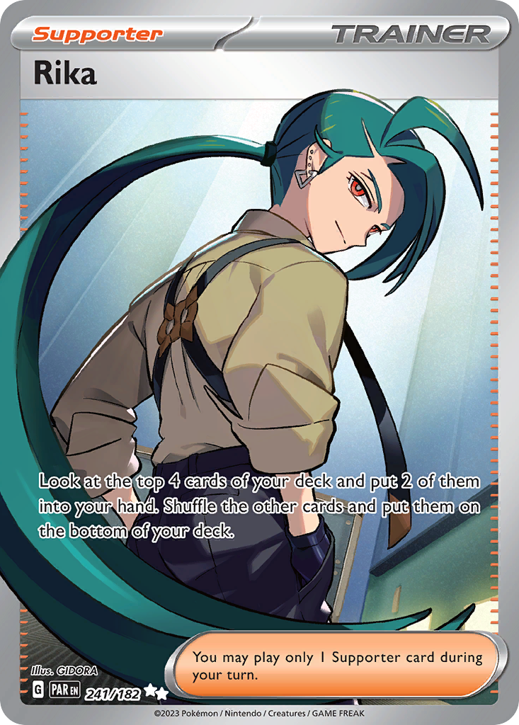 Rika – Paradox Rift 241/182 Pokémon card
