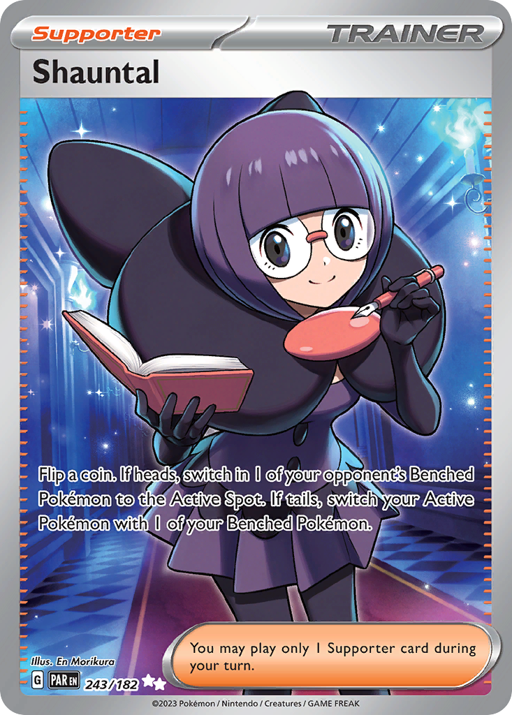 Shauntal – Paradox Rift 243/182 Pokémon card