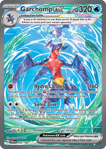 Garchomp ex - Paradox Rift 245