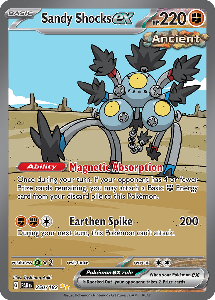 Sandy Shocks ex – Paradox Rift 250/182 Pokémon card