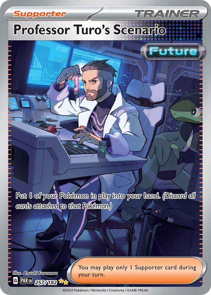 Professor Turo's Scenario – Paradox Rift 257/182 Pokémon card