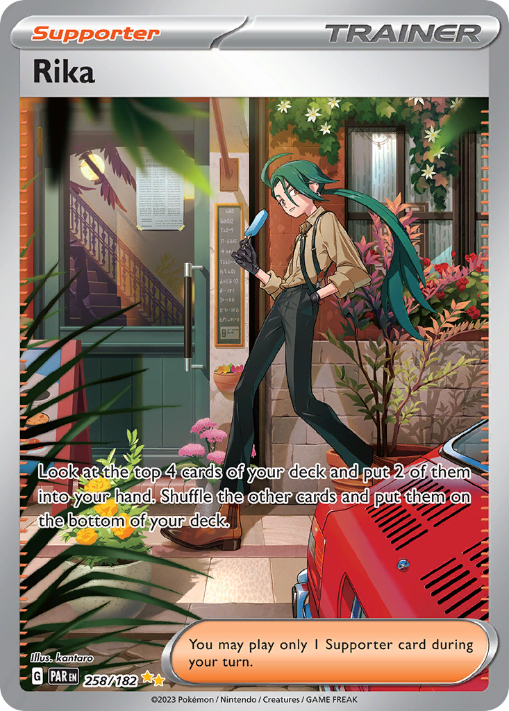 Rika – Paradox Rift 258/182 Pokémon card