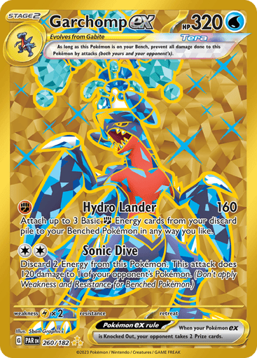 Garchomp ex - Paradox Rift 260