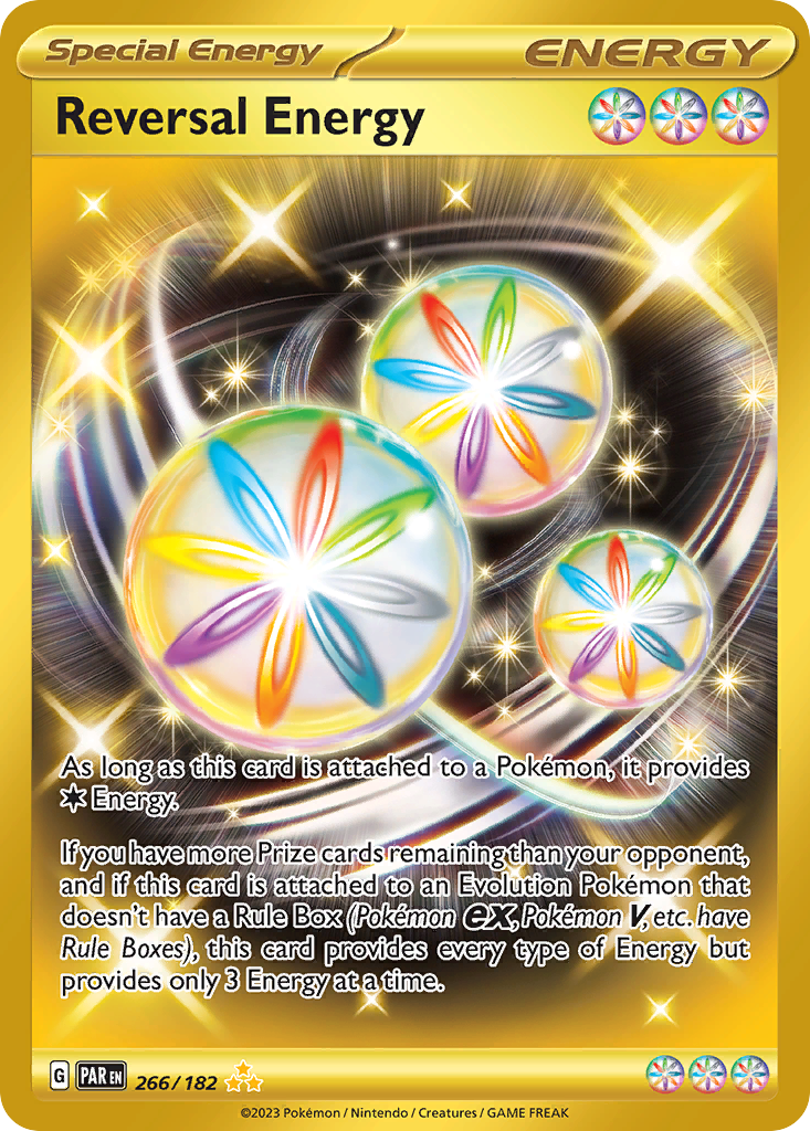 Reversal Energy – Paradox Rift 266/182 Pokémon card