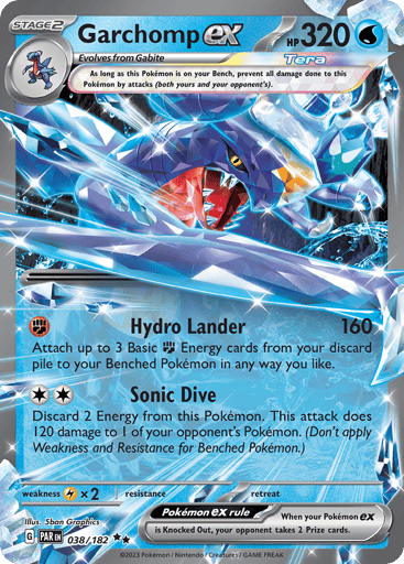 Garchomp ex - Paradox Rift 38
