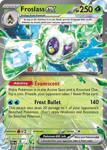 Froslass ex - Paradox Rift 3