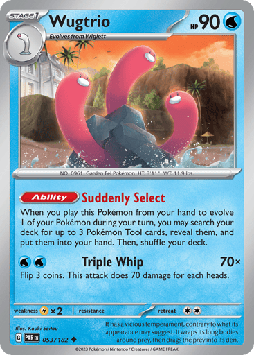 Wugtrio - Paradox Rift 53