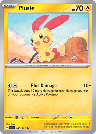 Plusle - Paradox Rift 60