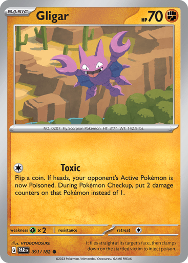 Gligar - Paradox Rift 91