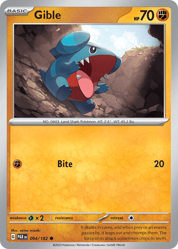 Gible - Paradox Rift 94