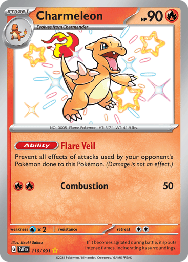 Charmeleon - Paldean Fates 110