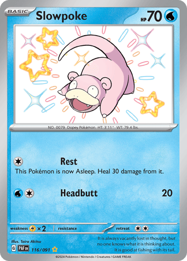 Slowpoke - Paldean Fates 116